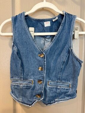 Levi’s Denim Vest Jean Jacket - Blue